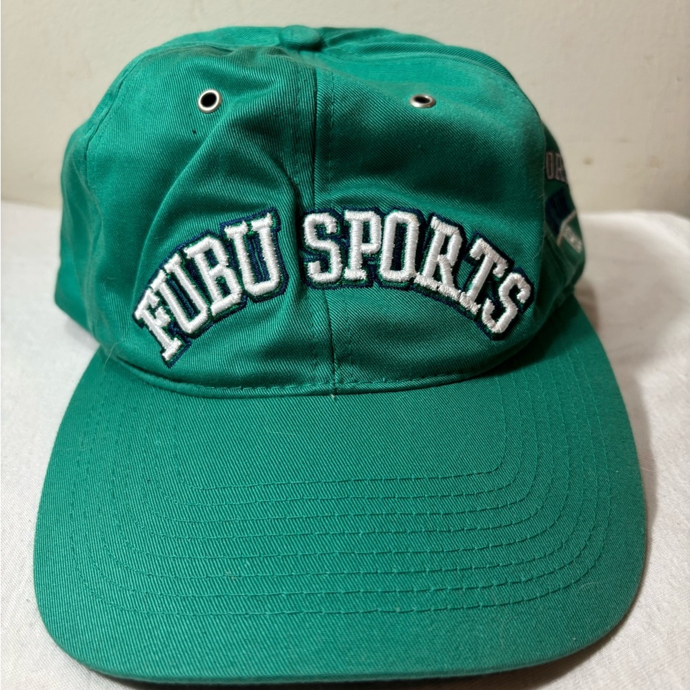 FUBU Hat, Deep Green, Great Condition, One Size